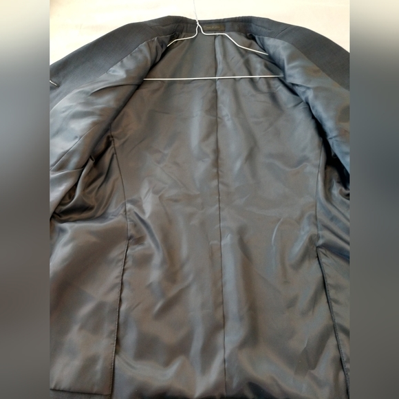 R.J. Classics Equestrian Show Jacket/Coat Navy Blue Herringbone - Picture 6 of 8